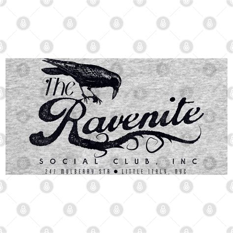 The Ravenite Social Club // Gotti Mob Mafia NYC - Mafia - T-Shirt ...