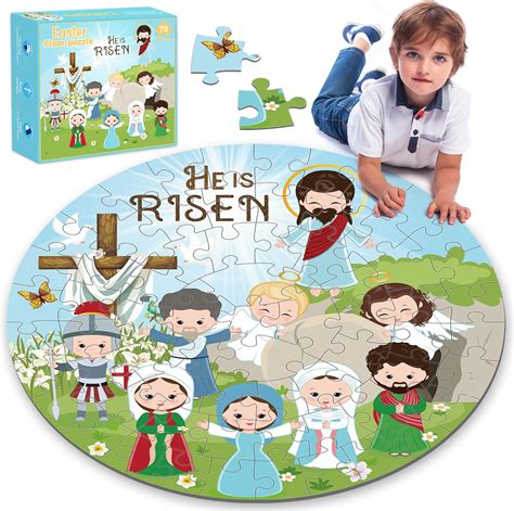 Amazon.com: Christian Easter Gifts Basket Stuffers for Kids, 70Pcs ...