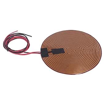PI Heating Film, Fast 100K Thermistor PI Film Heater Round for 3D ...