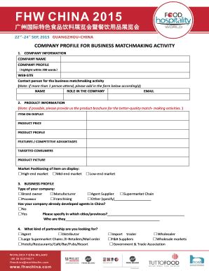18 Printable company profile template design Forms - Fillable Samples ...
