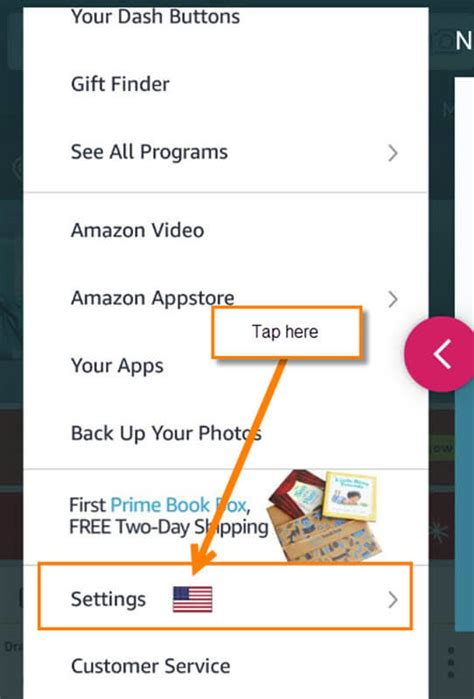Amazon.com Language Settings 的图像结果