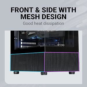 Amazon.in: Buy Ant Esports Crystal X2 Mid-Tower Computer Case/Gaming ...