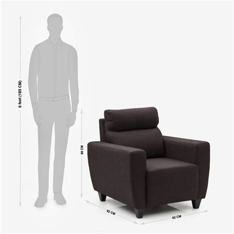 Buy Helios Emily Fabric 3+1 Seater Sofa Set - Brown from Helios by Home ...