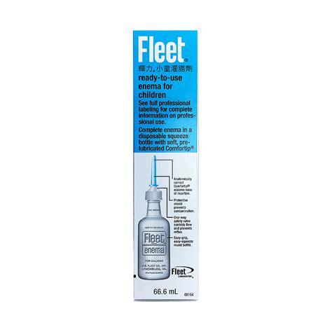 Pediatric Fleet Enema