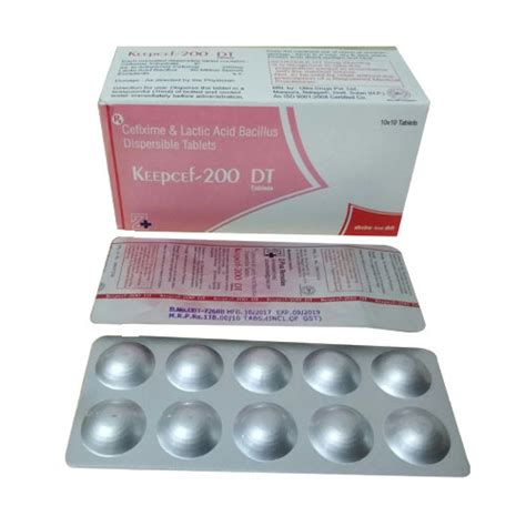 KEEPCEF-200 DT Tablets Z Plus Remedies
