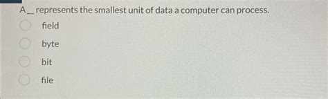 Image result for Smallest Unit of Computer Memory