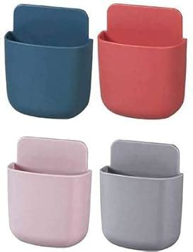 MAK BROTHER Plastic Wall Mounted Storage Box Remote Storage Organizer ...