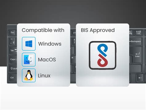 PRODOT QWERTY Keyboard with Low Profile Keys for Windows, Mac, PC ...