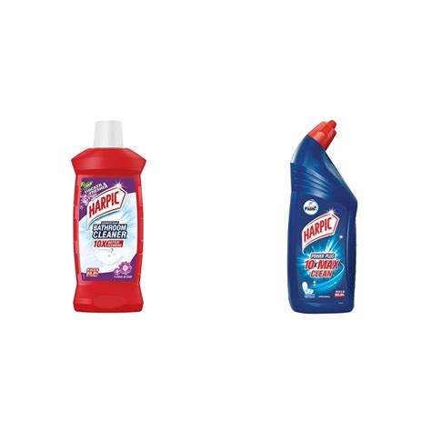 Harpic Disinfectant Bathroom Cleaner Liquid, Floral - 1L & Harpic ...