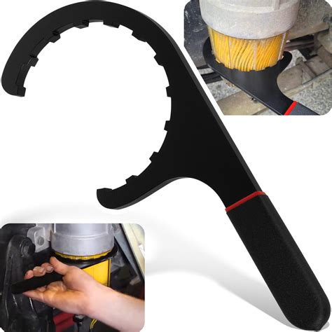 Buy 61060 Diesel Fuel Filter Wrench for Paccar, Oil Filter Removal Tool, Metal Filter Water ...
