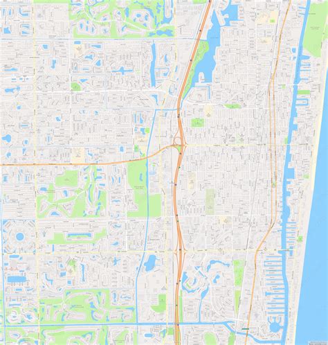 Map Of Delray Beach Area Historic Nautical Map Delray Beach To Cape