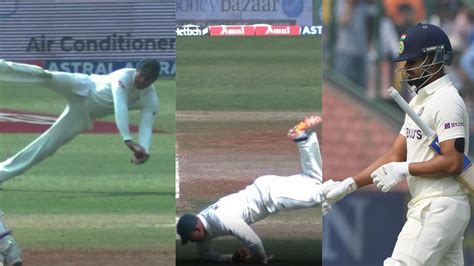 [WATCH] Usman Khawaja takes a stunning catch to put an end to Shreyas ...