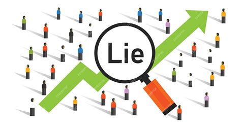 Premium Vector | Lie in statistics data number lies misleading fake false collection result ...