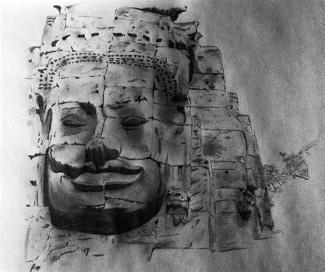 Cambodia Drawing: Traditional Art & Sketches