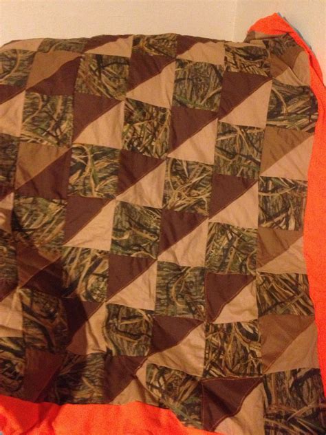Camo Quilt Block Pattern - QuiltBlockPatterns.net