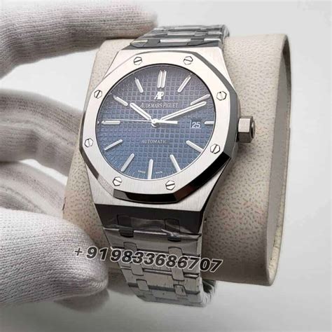 Audemars Piguet Royal Oak Stainless Steel Blue Dial 41mm Exact 1:1 Top ...