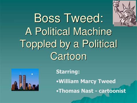 Bildergebnis für boss tweed political cartoons explained