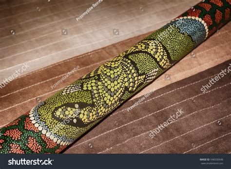 Didgeridoo Traditional Aboriginal Instrument Australia Stock Photo ...