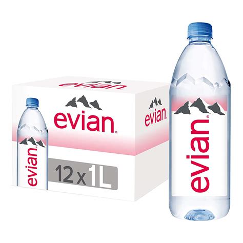 Evian Water 12 x 1000 ml, Natural Mineral, 12000 millilitre : Amazon.in ...