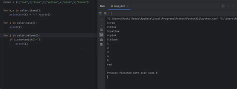 Image result for For Loop Dictionary Python