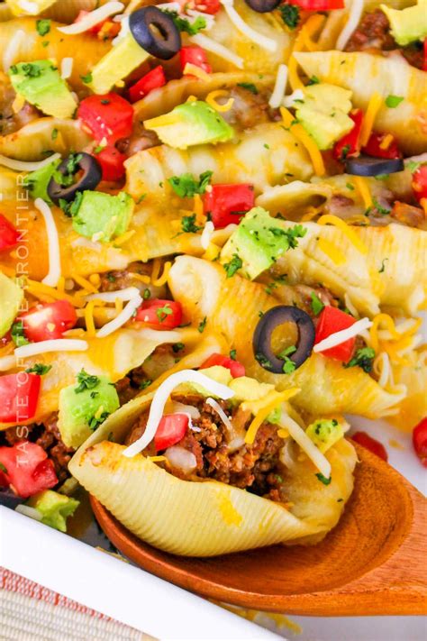 Taco Stuffed Shells | Dinner recipes easy quick, Taco stuffed shells ...