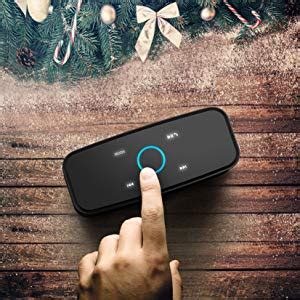 DOSS SoundBox Portable Bluetooth 4.0 Touch Speakers with 12W HD Sound ...