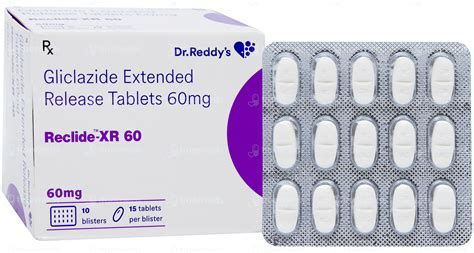 Reclide Xr 60 Tablet: Uses, Side Effects, Price & Substitutes