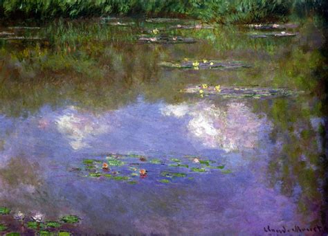 Water Lilies (The Clouds) (1903) by Claude Monet – Artchive