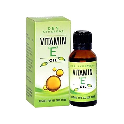 Dev Ayurveda 100% Pure VITAMIN E OIL (30ML) : Amazon.in: Health ...