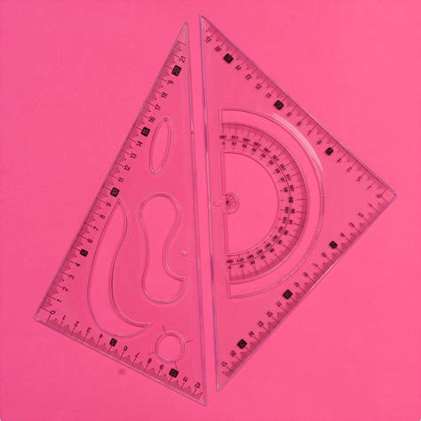 PRANSUNITA Set Squares Drafting Engineering, Architecture Rulers ...