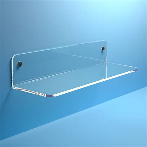 Wall-Mount Acrylic Display Shelf / Clear Wall Shelf – Buy Bulk Displays
