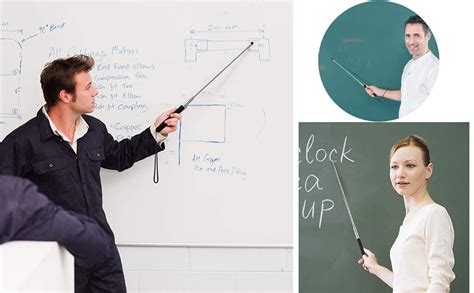 Hodaqe Telescopic Teachers Pointer,Teaching Pointer Stick for Classroom ...