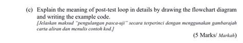Image result for Post-Test Loop Python