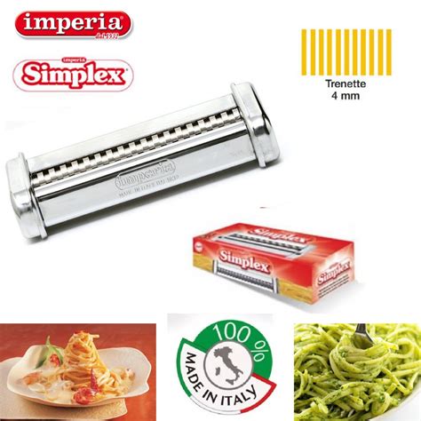 Imperia Cutter Trenette (linguine) เครื่องตัดเทรเนเตต์(ลิงกวีเน)พาสต้า ...