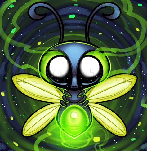 Simple Firefly Drawing