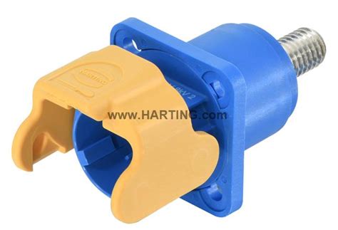 Han® S-HBM w. MC M8-blue-UP | HARTING Technology Group