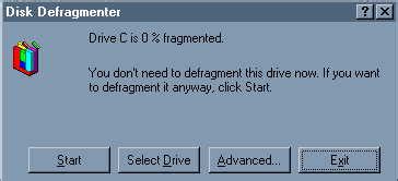 Image result for Windows 95 Defrag