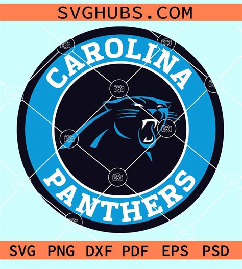 Carolina Panthers logo svg, Carolina Panthers Football Team Logo svg ...