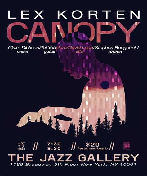 Lex Korten "Canopy" @ The Jazz Gallery — Tal Yahalom