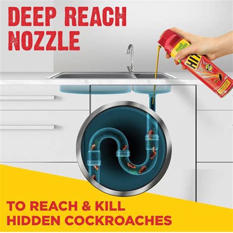 HIT Crawling Insect Killer – Cockroach Killer Spray, 625ml – NagaBazaar™