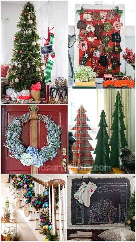 Christmas Indoor Decoration Ideas - Kids Art & Craft