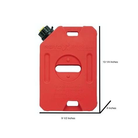 Polaris General 1 Gallon Fuel Container by Rotopax RX-1G - CARB-EPG