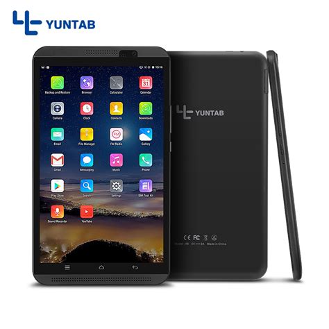 Yuntab 8 inch H8 Tablet PC 4G Android 6.0 Tablet Quad Core Touch screen ...