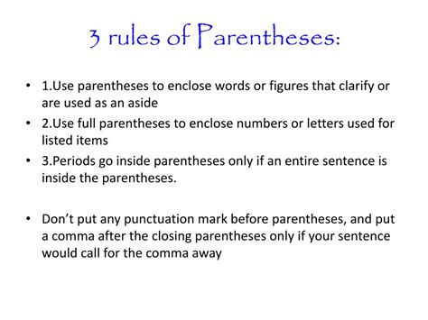 Parentheses Lines 的图像结果