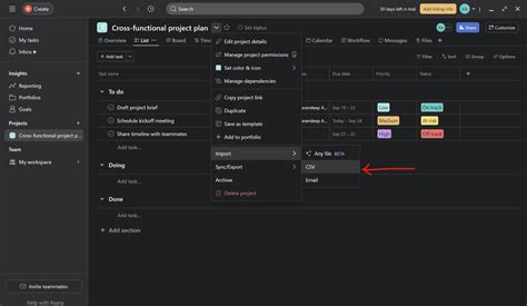 How to Export Asana to Excel | ClickUp