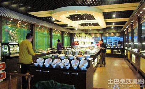 素食餐厅设计案例效果图-CND设计网,中国设计网络首选品牌