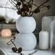 VINTERFINT vase, frosted glass/white, 21.5 cm (8 ½") - IKEA