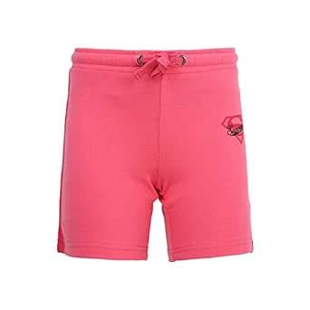 Kidsville Kids Ville Girls Supergirl Print Shorts (Pink_2 Years ...