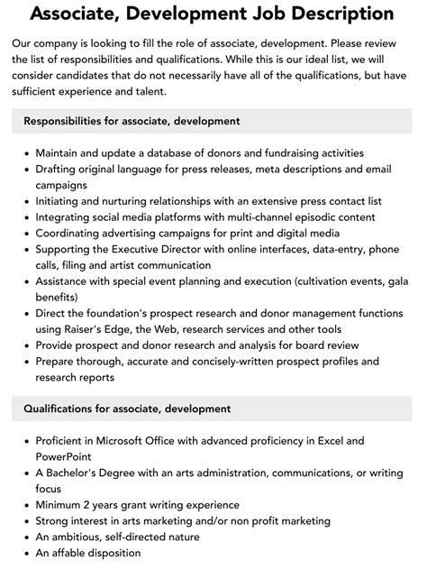 Associate Development Meaning 的图像结果