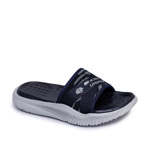 Buy A-HA By Liberty Blue Slides For Men STAMINA-11